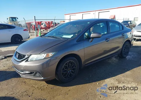 2014 Honda Civic Ex from USA, damaged, VIN 19XFB2F89EE045918